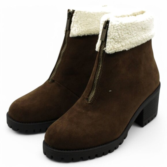 Bella Vita Womens Cable Lug Boot Ankle - Picture 4 of 8